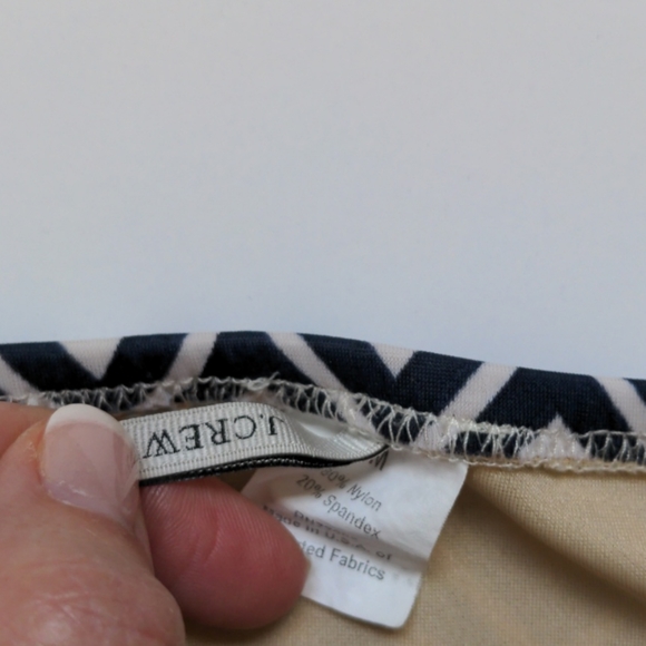 J. Crew Triangle Top Bikini Two Piece Swimsuit - Picture 5 of 8